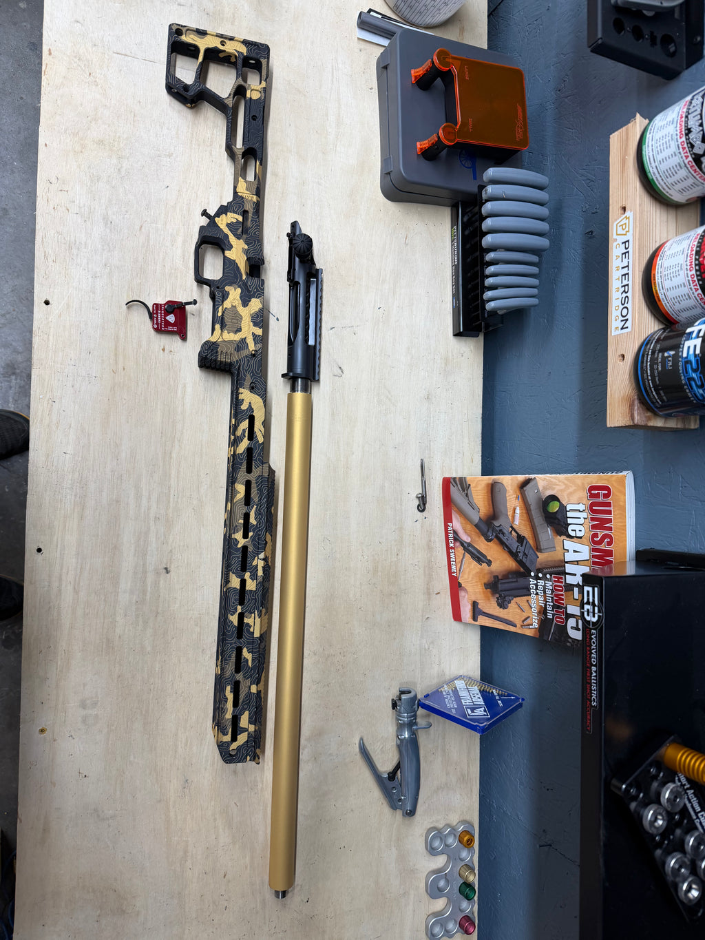 Custom Cerakoted Precision Chassis - MDT ACC Elite