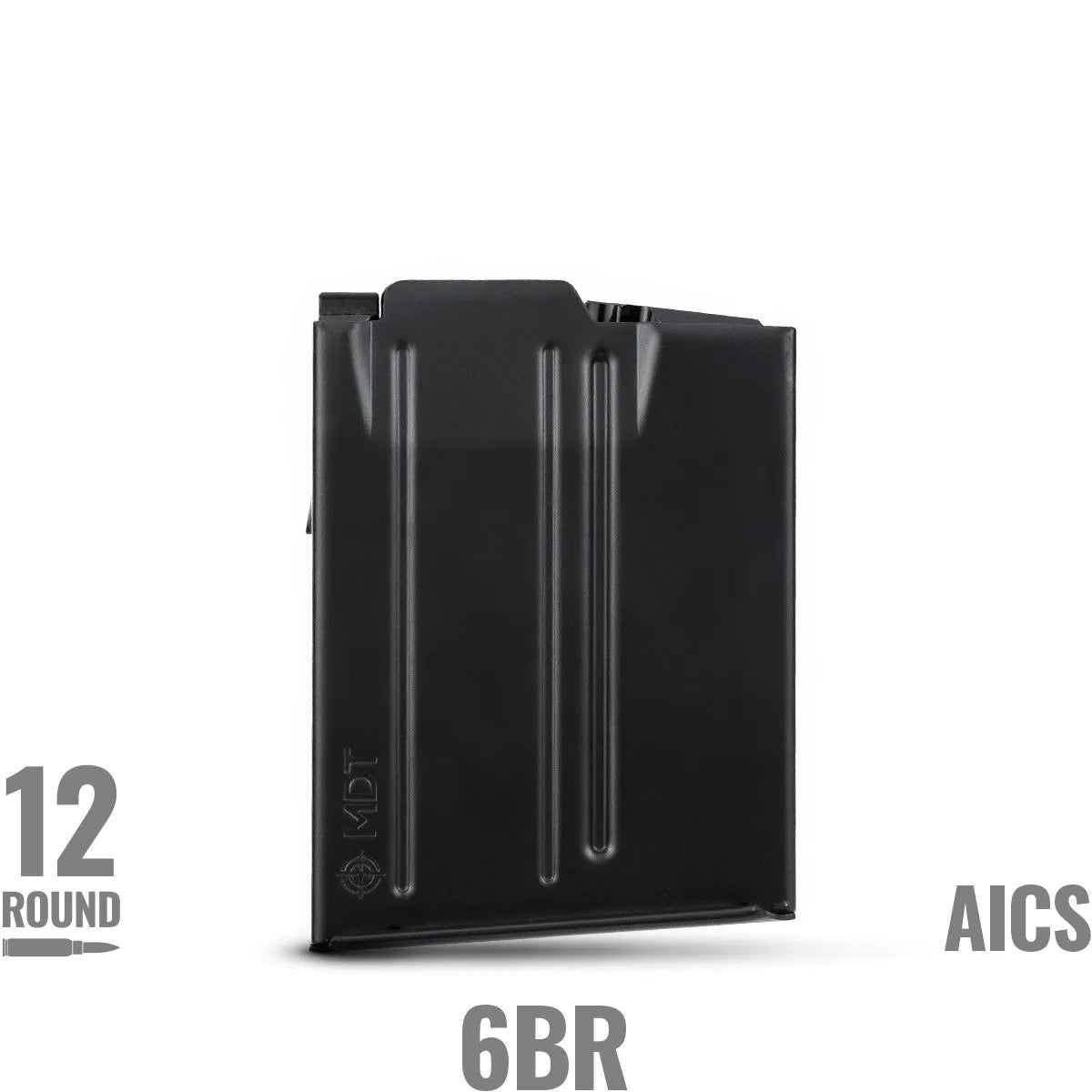 6BR MDT METAL AICS MAGAZINE - 12 RND