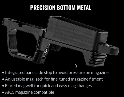 MDT CRBN Rifle Stock - Remington 700 Short Action